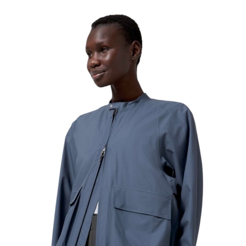 LULULEMON Lab Ashta Bomber Ink Blue Jacket Size Small - Picture 3 of 16